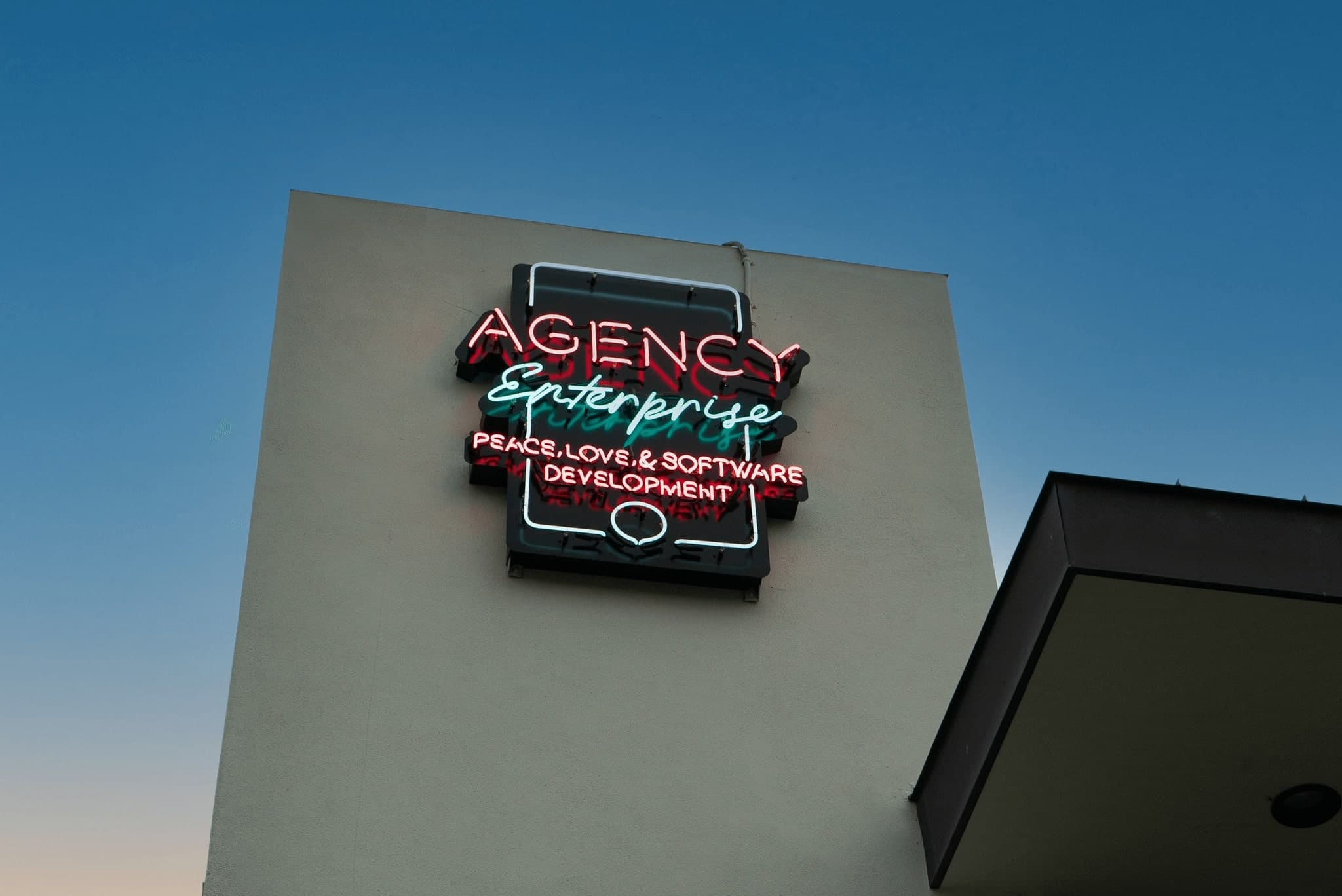 Agency sign